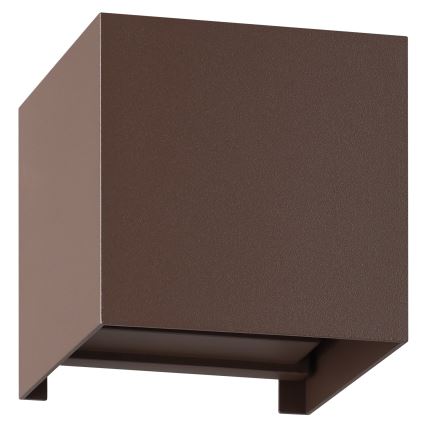 Eglo - LED-Wandleuchte für den Außenbereich 2xLED/2,8W/230V IP54 braun