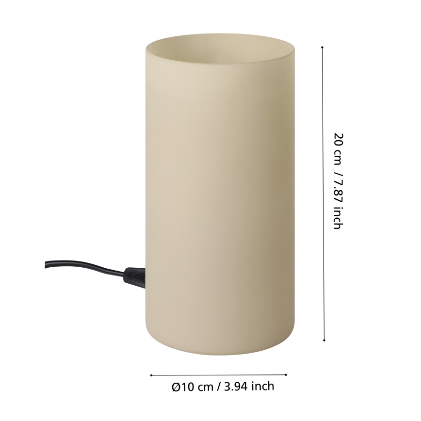 Eglo - Tischleuchte 1xE14/60W/230V Beige