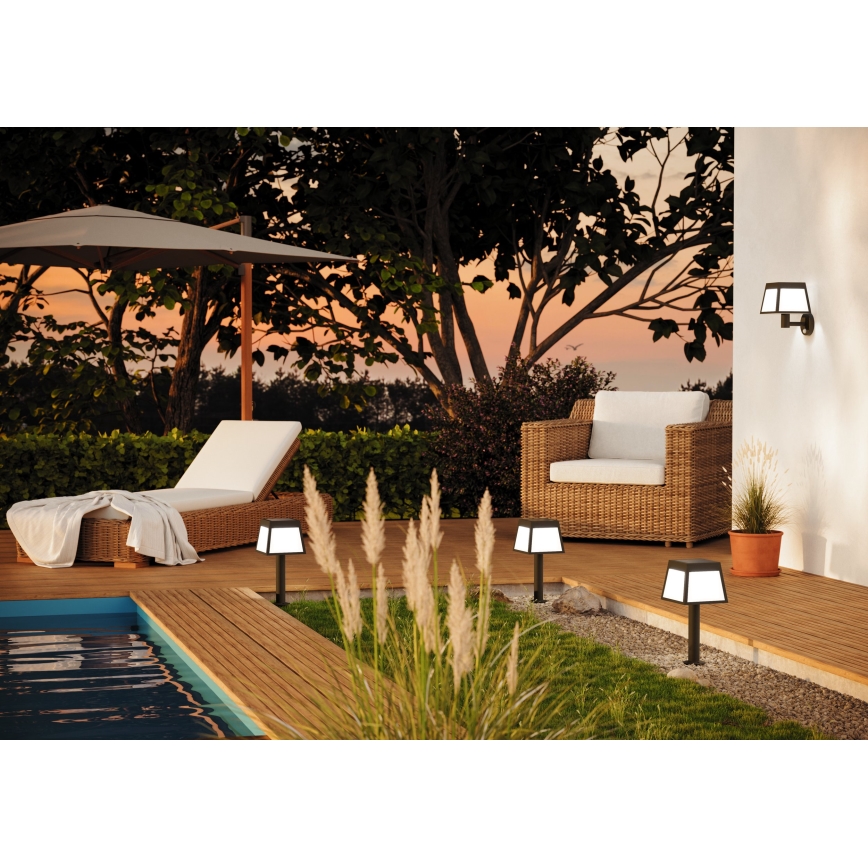 Eglo - LED-Solarleuchte mit Sensor LED/7,5W/3,7V 56cm IP44