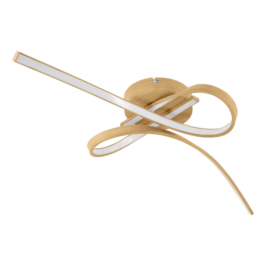 Eglo - LED Deckenleuchte LED/20,5W/230V braun