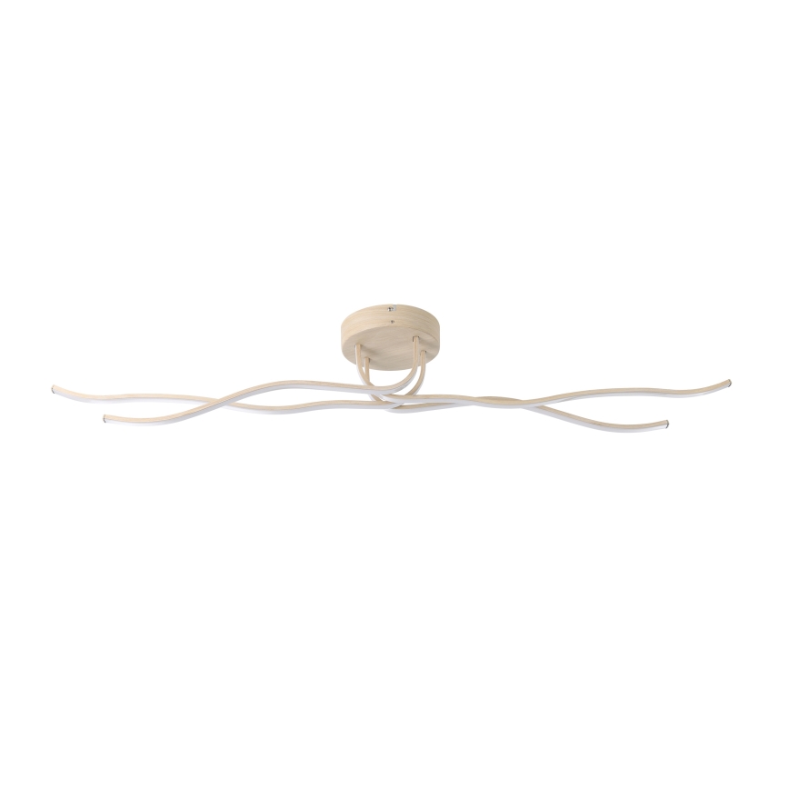 Eglo - LED-Deckenleuchte, 37 W, 230 V, braun