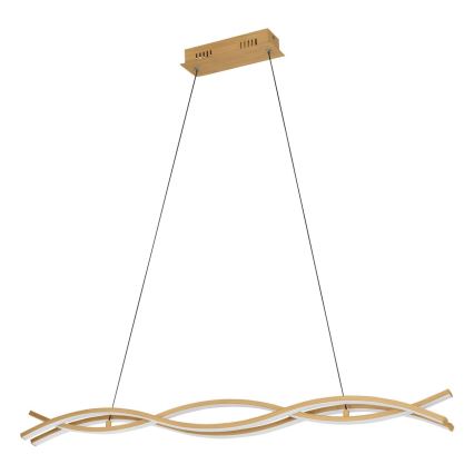 Eglo - LED-Pendelleuchte an Kabel LED/35W/230V beige