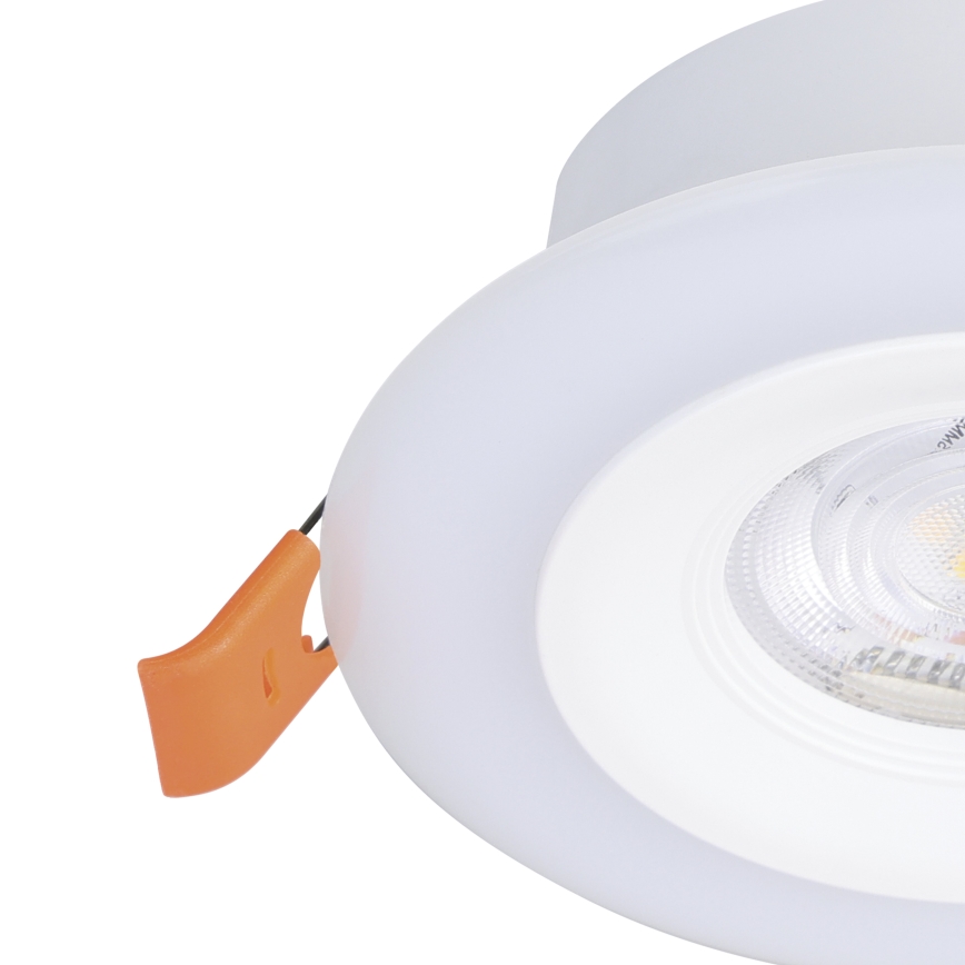 Eglo - SET 3x Dimmbare LED-RGBW-Einbauleuchte für Badezimmer 3xLED/3,8W/230V 2700-6500K IP44 + Fernbedienung