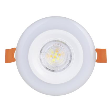 Eglo - SET 3xLED RGBW dimmbare Badezimmer-Einbauleuchten LED/3,8W/230V 2700-6500K IP44 + Fernbedienung