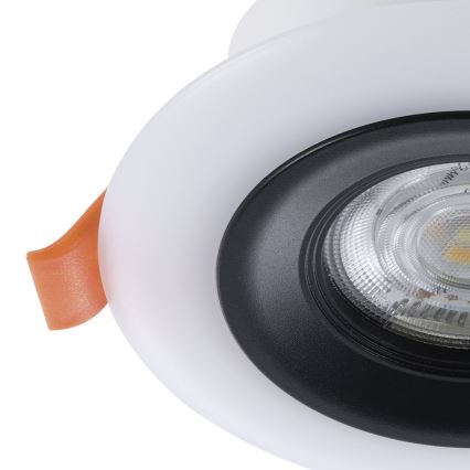 Eglo - 3er-Set LED RGBW dimmbare Badezimmer-Einbauleuchten LED/3,8W/230V 2700-6500K IP44 + Fernbedienung