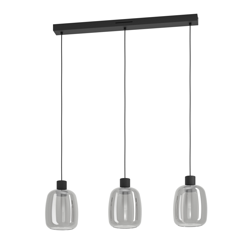 Eglo - Dimmbare LED-RGBW-Hängeleuchte 3xLED/3,7W/230V 2700-6500K grau