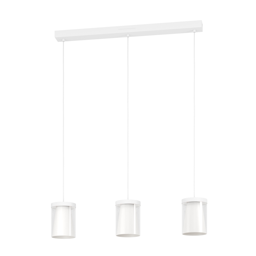 Eglo - Dimmbare LED-RGBW-Hängeleuchte 3xLED/3,7W/230V 2700-6500K weiß ZigBee