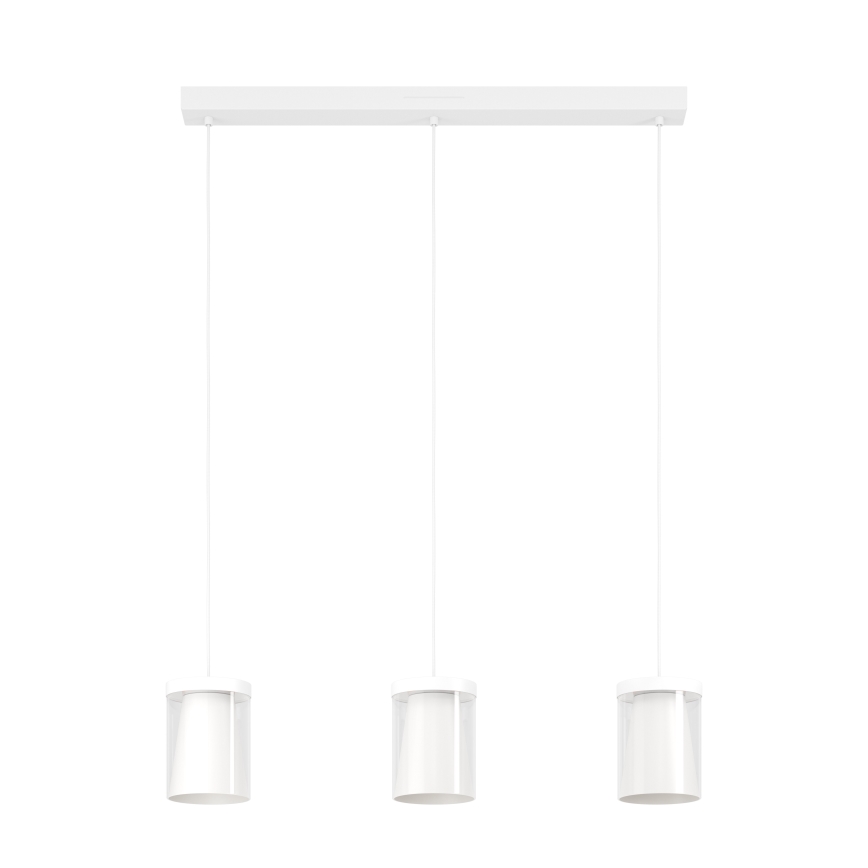 Eglo - Dimmbare LED-RGBW-Hängeleuchte 3xLED/3,7W/230V 2700-6500K weiß ZigBee