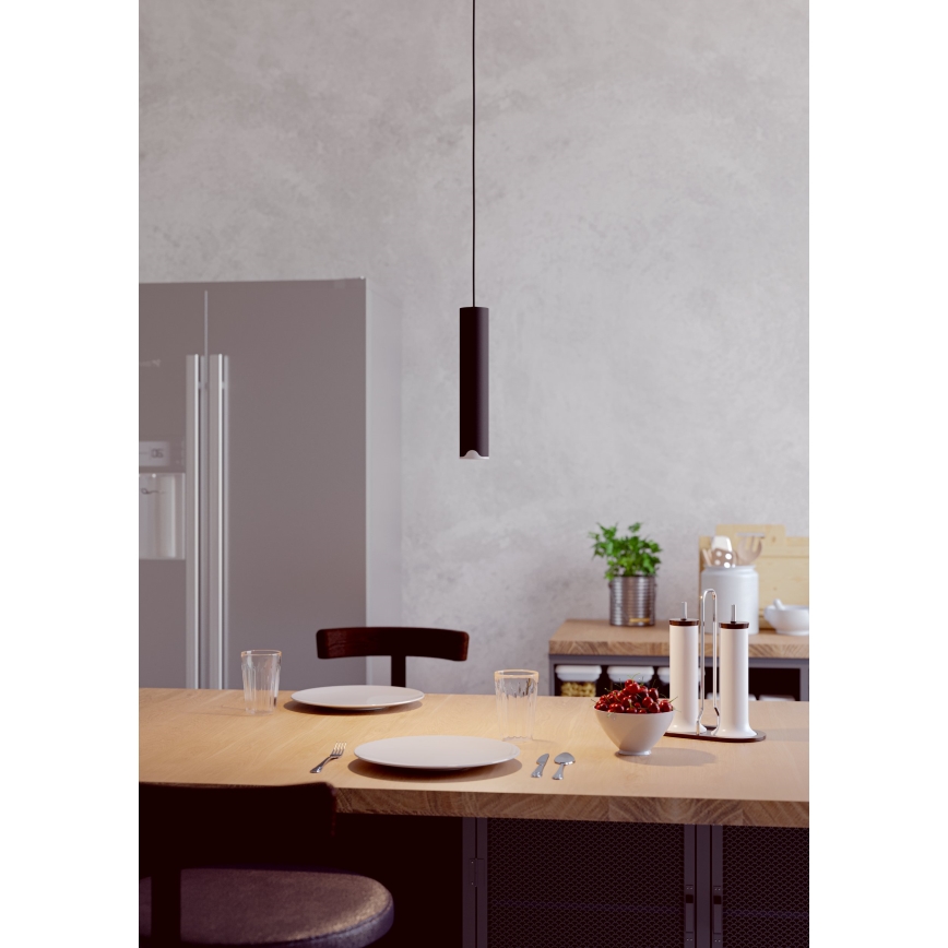 Eglo - Dimmbare LED-RGBW-Hängeleuchte LED/3,7W/230V 2700-6500K schwarz
