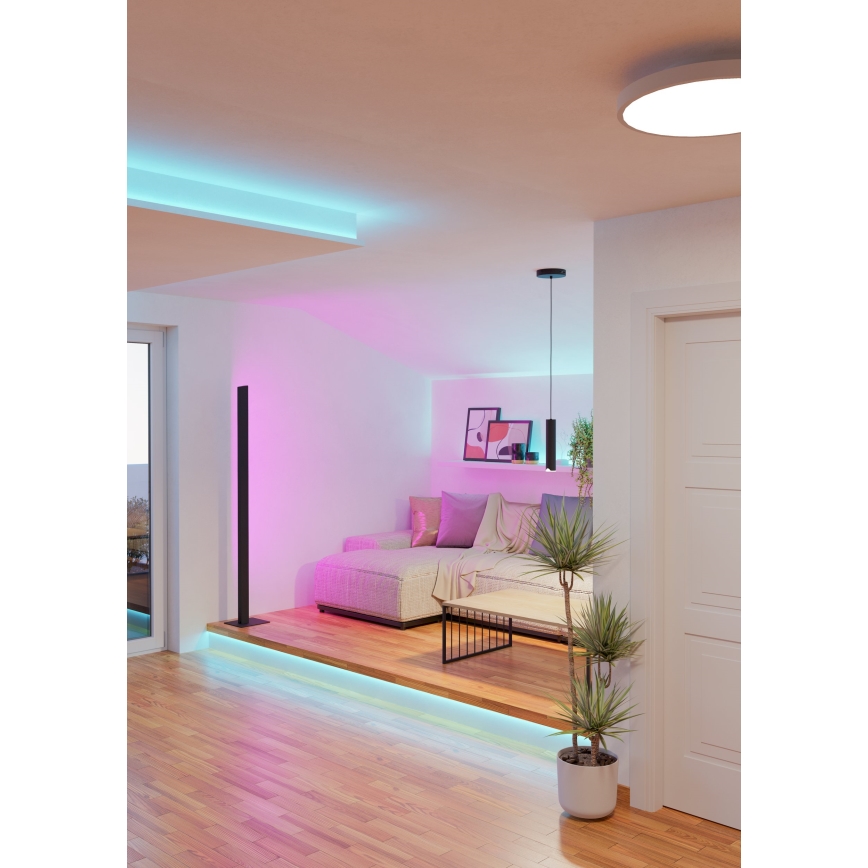 Eglo - Dimmbare LED-RGBW-Hängeleuchte LED/3,7W/230V 2700-6500K schwarz