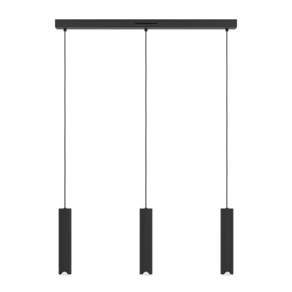 Eglo - Dimmbare LED-RGBW-Hängeleuchte 3xLED/3,7W/230V 2700-6500K schwarz