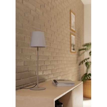 Eglo - Tischlampe 1xE14/40W/230V creme/weiß