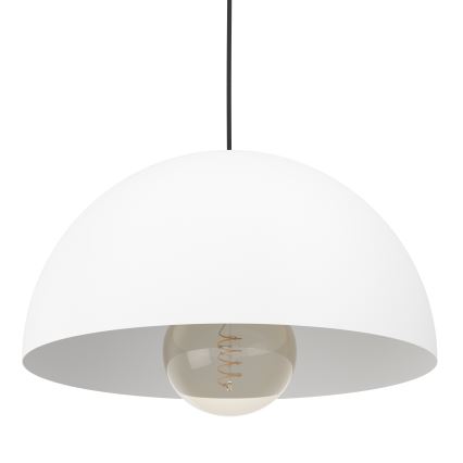 Eglo - Hängeleuchte 1xE27/40W/230V d 38 cm weiß