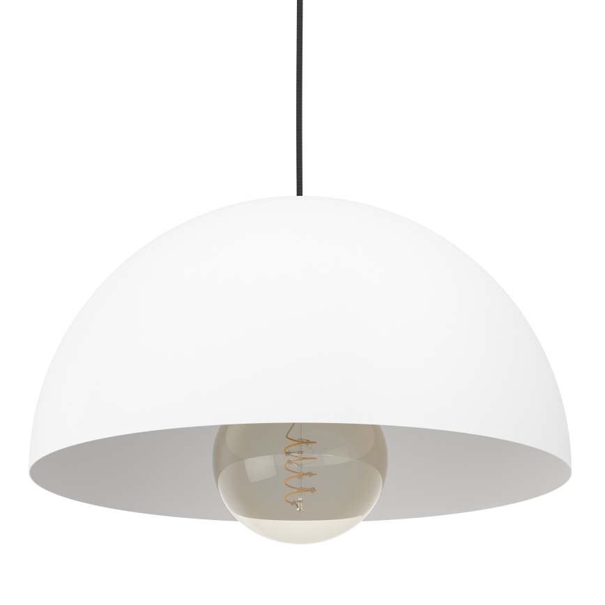 Eglo - Hängeleuchte 1xE27/40W/230V d 38 cm weiß