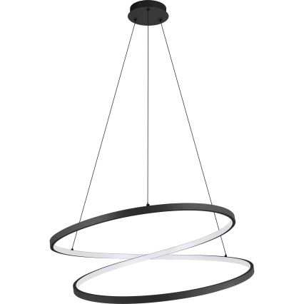 Eglo - LED-Kronleuchter LED/42W/230V 3000K schwarz