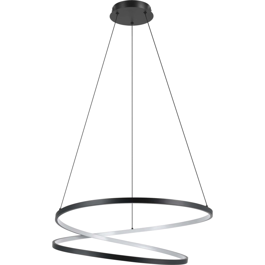 Eglo - LED-Kronleuchter LED/42W/230V 3000K schwarz