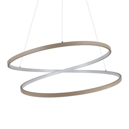 Eglo - LED-Kronleuchter an Aufhängung LED/42W/230V 3000K beige