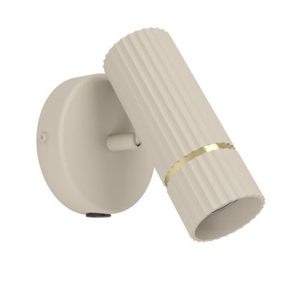 Eglo - LED-Wandleuchte 1xGU10/5W/230V 3000K beige