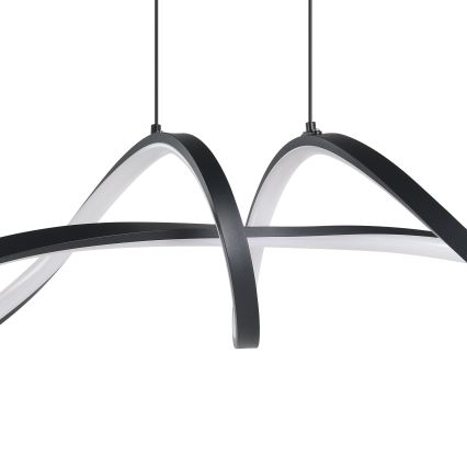Eglo - LED-RGBW- Dimmbare Hängeleuchte LED/22W/230V 2700-6500K schwarz