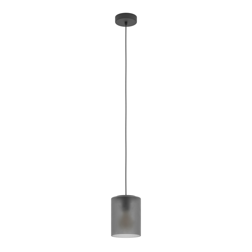 Eglo - Hängeleuchte 1xE27/40W/230V grau