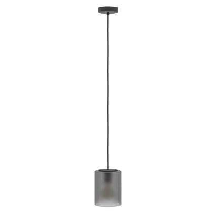 Eglo - Hängeleuchte 1xE27/40W/230V grau