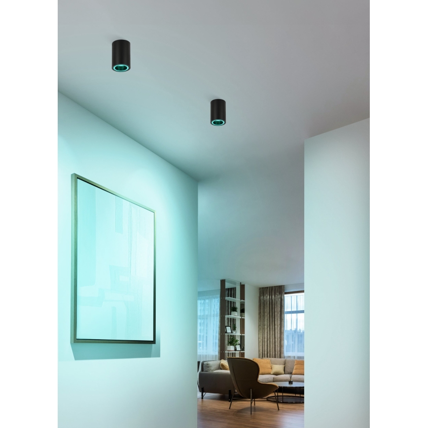 Eglo - Dimmbarer LED-RGBW-Strahler LED/4,9W/230V 2700-6500K schwarz