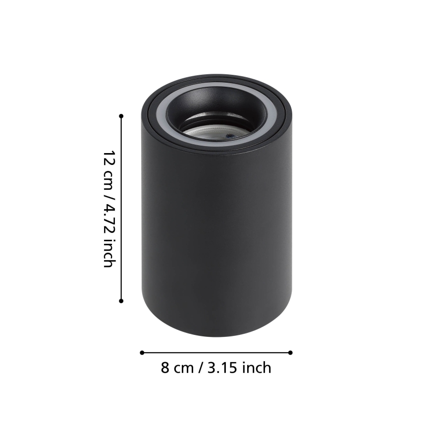 Eglo - Dimmbarer LED-RGBW-Strahler LED/4,9W/230V 2700-6500K schwarz