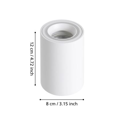 Eglo - Dimmbarer LED-RGBW-Strahler LED/4,9W/230V 2700-6500K weiß