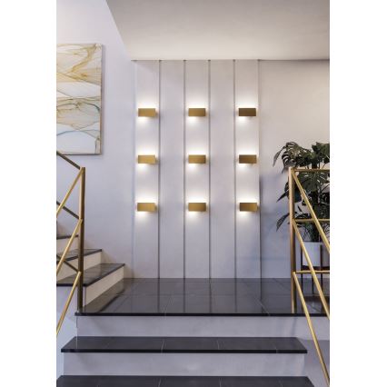 Eglo - LED-Wandleuchte LED/6W/230V 3000K golden