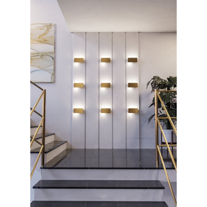 Eglo - LED-Wandleuchte LED/6W/230V 3000K golden