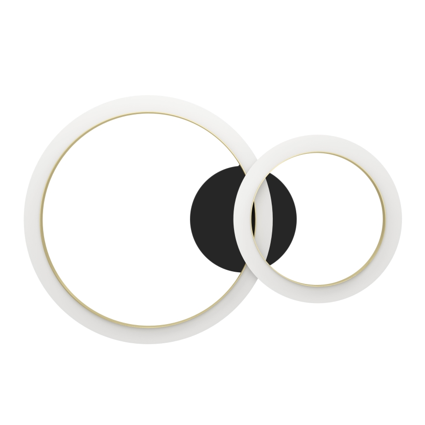 Eglo - Dimmbare LED-Deckenleuchte LED/12W/230V 4000K schwarz/golden