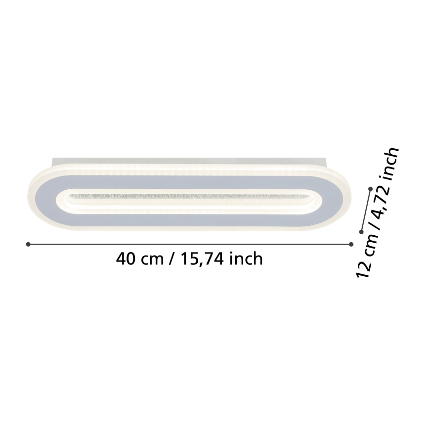 Eglo - LED-Wandleuchte LED/12W/230V 4000K weiß
