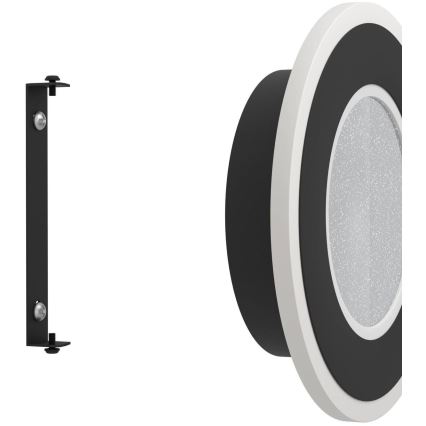 Eglo - LED-Wandleuchte LED/12W/230V 4000K schwarz