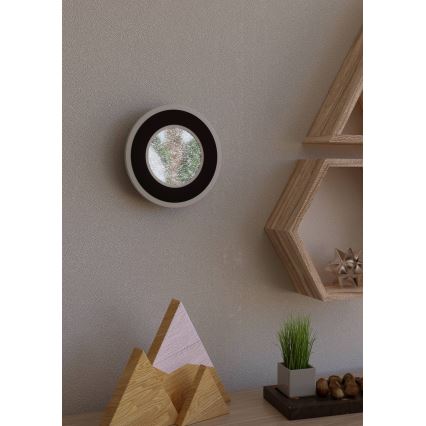 Eglo - LED-Wandleuchte LED/12W/230V 4000K schwarz