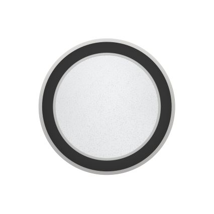 Eglo - Dimmbare LED-Deckenleuchte LED/20W/230V 2700-6500K schwarz + Fernbedienung