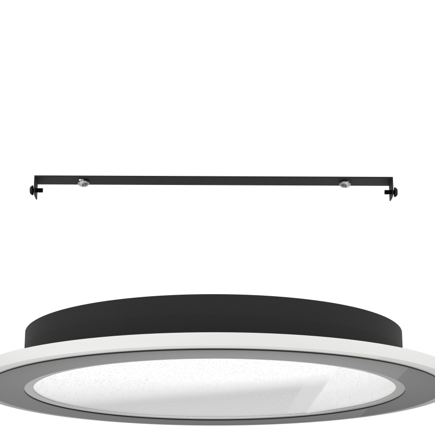 Eglo - Dimmbare LED-Deckenleuchte LED/20W/230V 2700-6500K schwarz + Fernbedienung