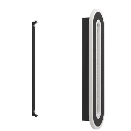 Eglo - LED-Wandleuchte LED/12W/230V 4000K schwarz