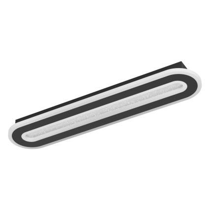 Eglo - Dimmbare LED-Deckenleuchte LED/20W/230V 2700-6500K schwarz + Fernbedienung