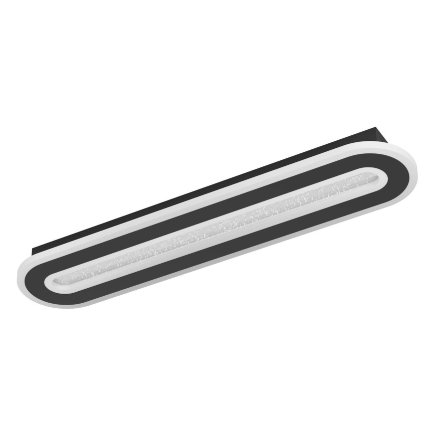 Eglo - Dimmbare LED-Deckenleuchte LED/20W/230V 2700-6500K schwarz + Fernbedienung
