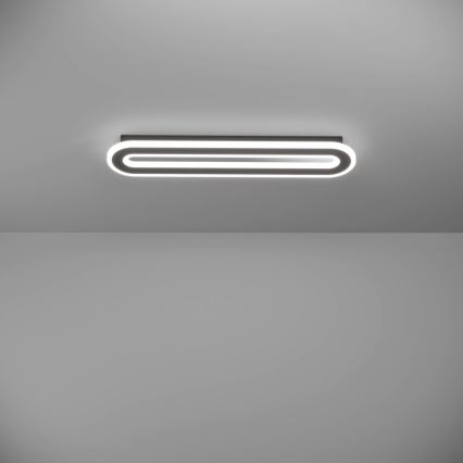 Eglo - Dimmbare LED-Deckenleuchte LED/20W/230V 2700-6500K schwarz + Fernbedienung