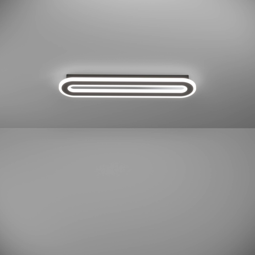 Eglo - Dimmbare LED-Deckenleuchte LED/20W/230V 2700-6500K schwarz + Fernbedienung