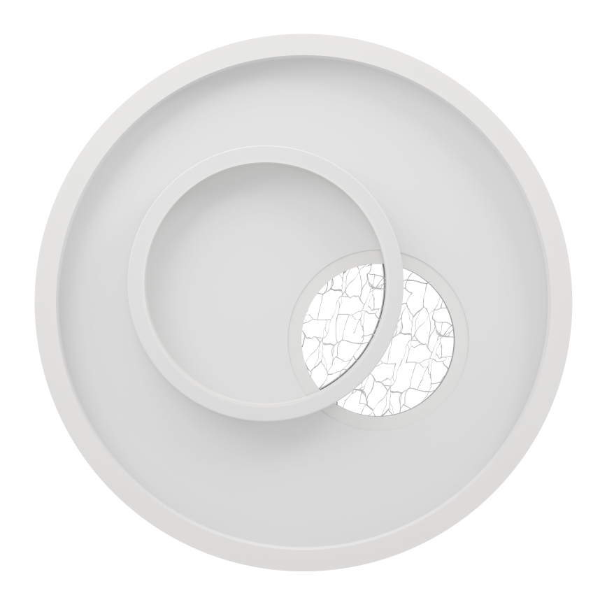 Eglo - LED-Deckenleuchte LED/14W/230V + LED/8,5W Ø 38 cm, weiß