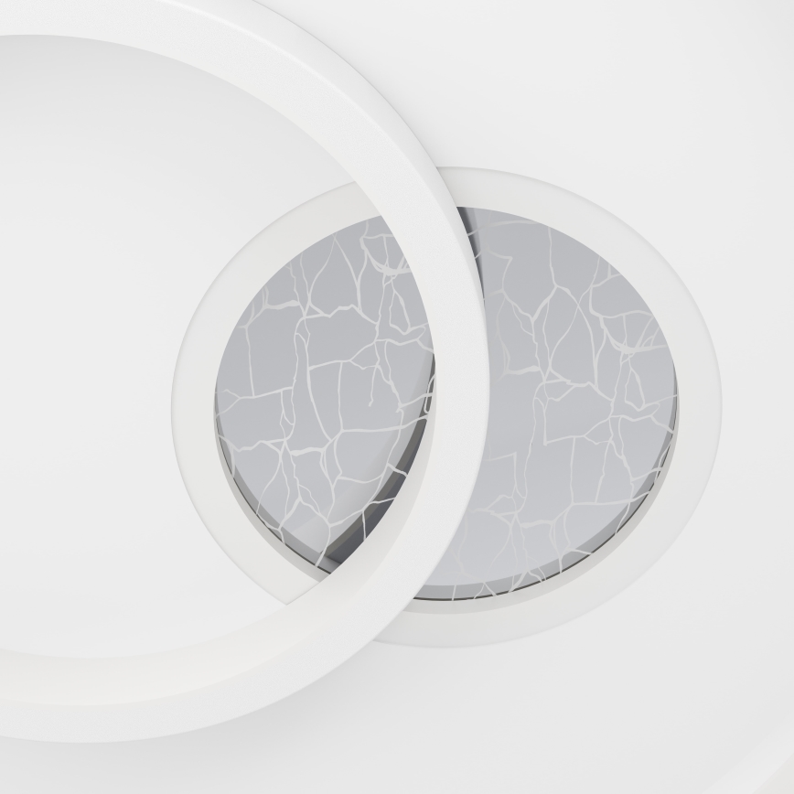 Eglo - LED-Deckenleuchte LED/14W/230V + LED/8,5W Ø 38 cm, weiß