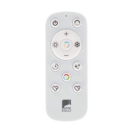 Eglo - Dimmbare LED-Deckenleuchte LORETELLO LED/12W/230V weiß + Fernbedienung