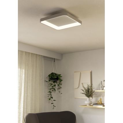 Eglo - Dimmbare LED-Deckenleuchte LORETELLO LED/12W/230V weiß + Fernbedienung