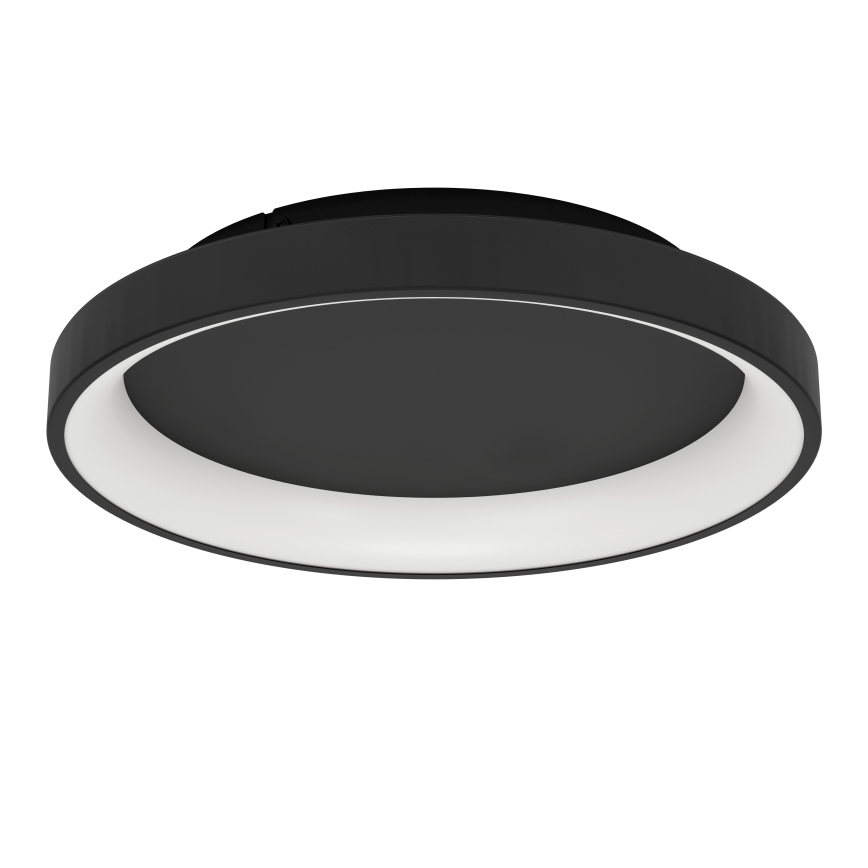 Eglo - Dimmbare LED-Deckenleuchte LED/12W/230V 2700-6500K schwarz + Fernbedienung