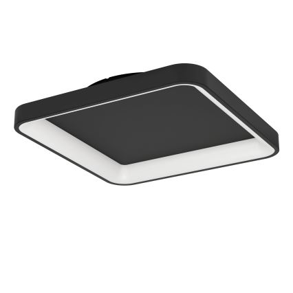 Eglo - Dimmbare LED-Deckenleuchte LED/12W/230V 2700-6500K schwarz + Fernbedienung