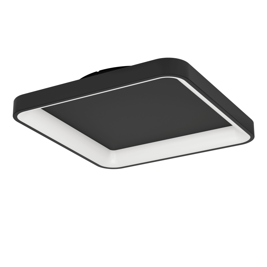 Eglo - Dimmbare LED-Deckenleuchte LED/12W/230V 2700-6500K schwarz + Fernbedienung
