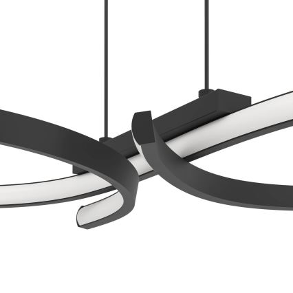 Eglo - LED-Hängeleuchte LED/21W/230V 3000K schwarz