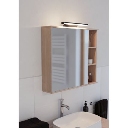 Eglo - Dimmbare Badezimmer-Spiegelbeleuchtung (LED RGBW) LED/12W/230V 2700-6500K IP44 schwarz